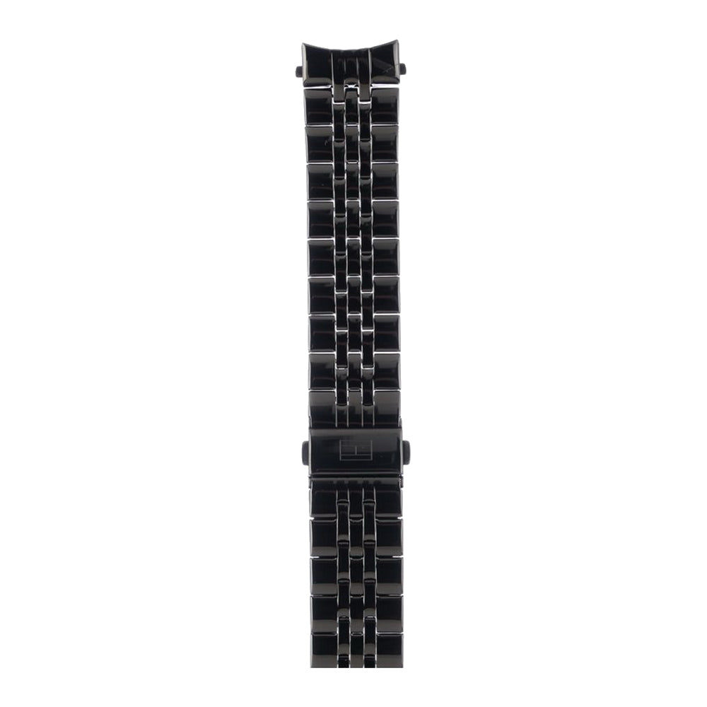  Shop Authentic Tommy Hilfiger Shawn Quartz Black Dial Black Steel Strap Watch for Men - 1791611 - Luxxuri
