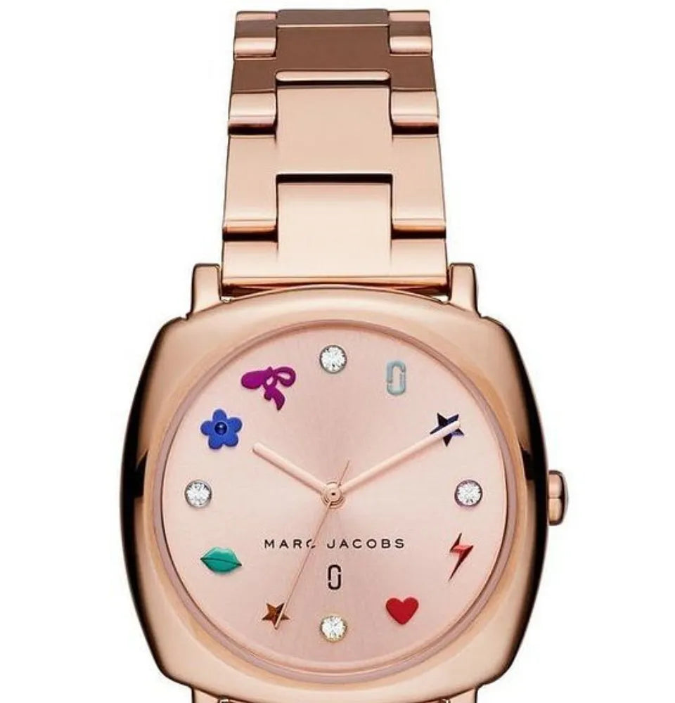  Shop Authentic Marc Jacobs Mandy Rose Gold Dial Rose Gold Steel Strap Watch for Women - MJ3550 - Luxxuri