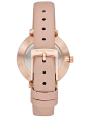  Shop Authentic Michael Kors Pyper Analog White Dial Pink Leather Strap Watch For Women - MK2803 - Luxxuri