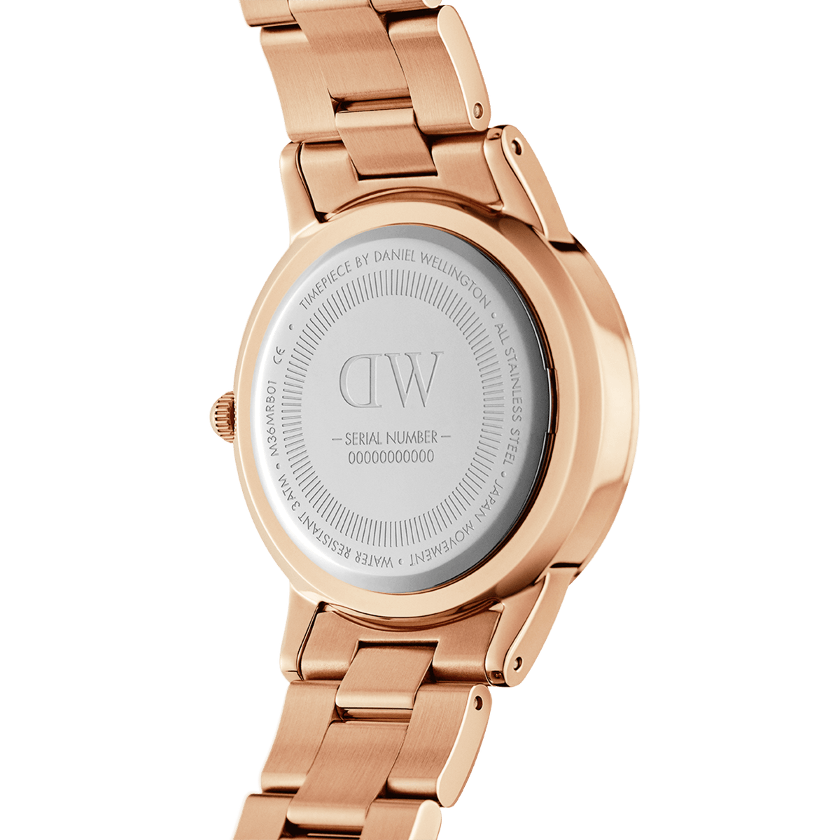  Shop Authentic Daniel Wellington Iconic Link White Dial Rose Gold Steel Strap Watch for Women - DW00100213 - Luxxuri