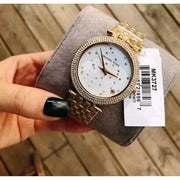  Shop Authentic Michael Kors Darci White Dial Gold Steel Strap Watch for Women - MK3727 - Luxxuri