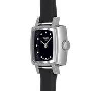  Shop Authentic Tissot Lovely Square Quartz Diamonds Black Dial Black Leather Strap Watch For Women - T058.109.16.056.00 - Luxxuri