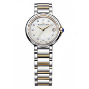  Shop Authentic Maurice Lacroix Fiaba Date Diamonds White Mother of Pearl Dial Two Tone Steel Strap Watch for Women - FA1007-PVP23-170-1 - Luxxuri