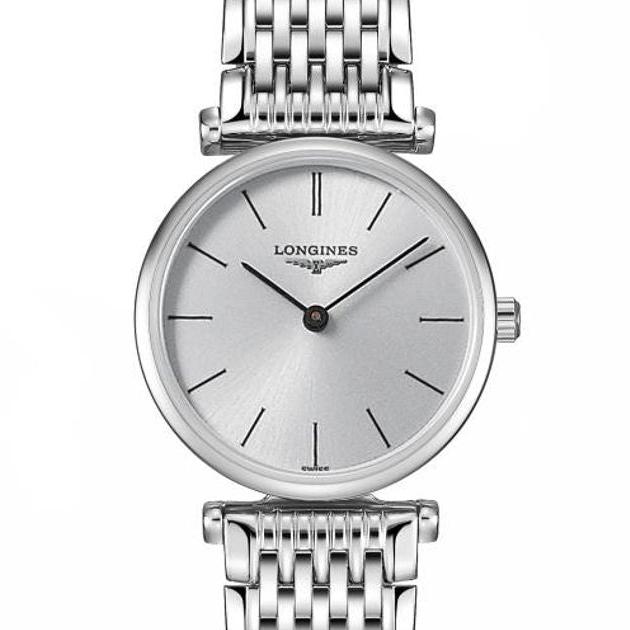  Shop Authentic Longines La Grande Classique De Longines Silver Dial Silver Mesh Bracelet Watch for Women - L4.209.4.72.6 - Luxxuri