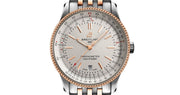  Shop Authentic Breitling Navitimer Automatic 41 White Dial Two Tone Steel Strap Watch for Men - U17326211G1U1 - Luxxuri