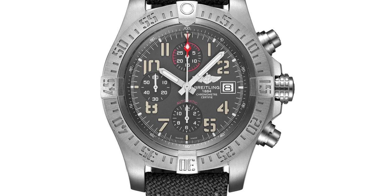  Shop Authentic Breitling Avenger Bandit 45mm Anthracite Dial Black Nylon Strap Watch for Men - E13383101M1W1 - Luxxuri