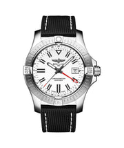  Shop Authentic Breitling Avenger Automatic GMT 43 White Dial Black Nylon Strap Watch for Men - A32397101A1X1 - Luxxuri