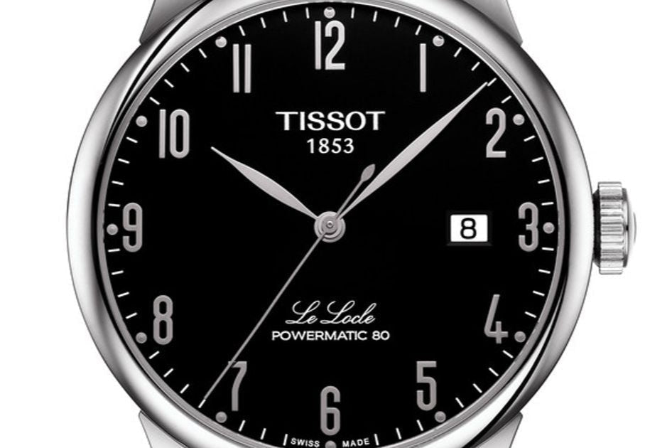  Shop Authentic Tissot Le Locle Powermatic 80 Black Dial Silver Steel Strap Watch For Men - T006.407.11.052.00 - Luxxuri