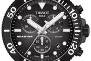  Shop Authentic Tissot Seastar 1000 Chronograph Black Dial Black Rubber Strap Watch For Men - T120.417.37.051.02 - Luxxuri