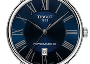  Shop Authentic Tissot Carson Premium Powermatic 80 Blue Dial Blue Leather Strap Watch For Men - T122.407.16.043.00 - Luxxuri
