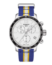  Shop Authentic Tissot Quickster Chronograph NBA Golden State Warriors White Dial Two Tone NATO Strap Watch for Men - T095.417.17.037.15 - Luxxuri