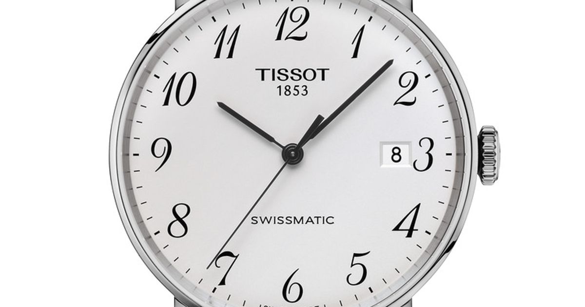  Shop Authentic Tissot Everytime Large White Dial Black Leather Strap Watch For Men - T109.610.16.032.00 - Luxxuri