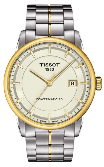  Shop Authentic Tissot Luxury Powermatic 80 Gold Dial Silver Steel Strap Watch For Men - T086.407.22.261.00 - Luxxuri