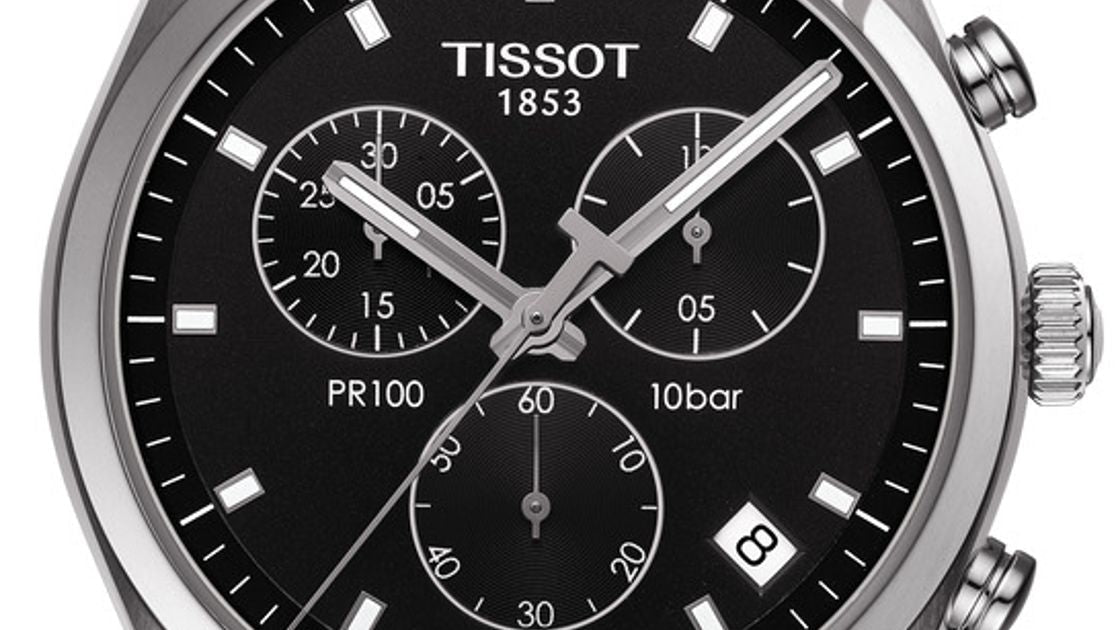  Shop Authentic Tissot PR 100 Chronograph Black Dial Black Leather Strap Watch For Men - T101.417.16.051.00 - Luxxuri