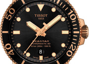  Shop Authentic Tissot Seastar 1000 Powermatic 80 Black Dial Black Rubber Strap Watch for Men - T120.407.37.051.01 - Luxxuri