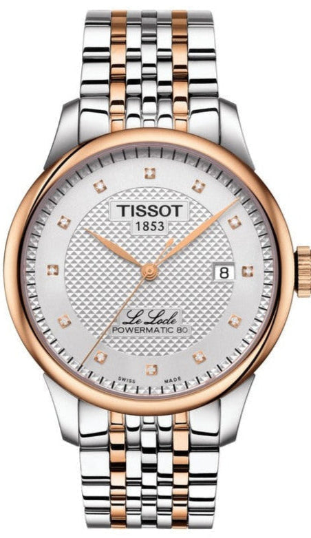  Shop Authentic Tissot Le Locle Automatic Cosc Silver Dial Two Tone Steel Strap Watch For Men - T006.407.22.036.00 - Luxxuri