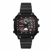  Shop Authentic Fossil Retro Analog-Digital Black Dial Black Steel Strap Watch for Men - FS5891 - Luxxuri