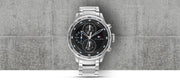  Shop Authentic Tommy Hilfiger Trent Quartz Black Dial Silver Steel Strap Watch For Men - 1791805 - Luxxuri