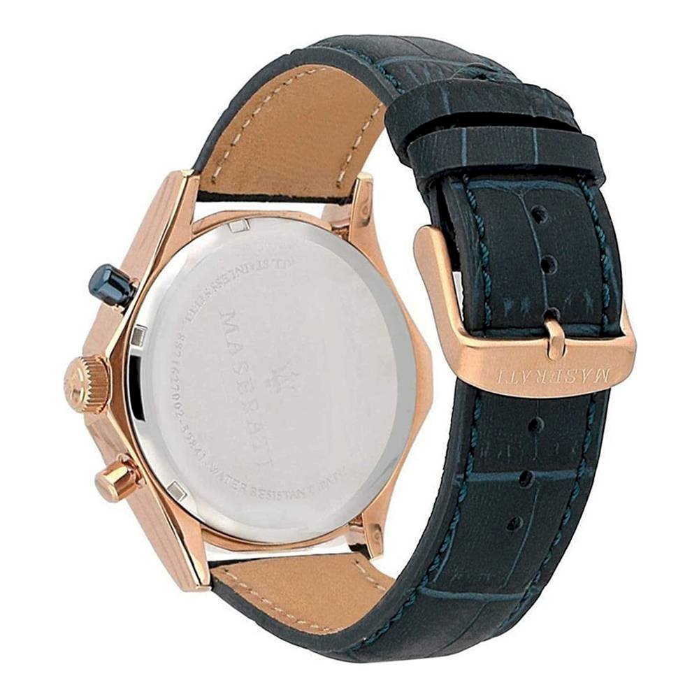  Shop Authentic Maserati Circuito Blue Dial Blue Leather Strap Watch For Men - R8871627002 - Luxxuri
