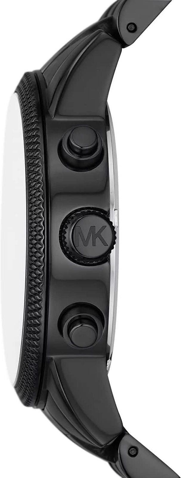  Shop Authentic Michael Kors Hutton Chronograph Black Dial Black Steel Strap Watch For Men - MK9089 - Luxxuri