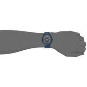  Shop Authentic Guess Horizon Chronograph Black Dial Blue Steel Strap Watch For Men - W0379G5 - Luxxuri