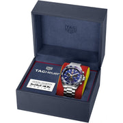  Shop Authentic Tag Heuer Formula 1 Aston Martin Red Bull Racing Blue Dial Silver Steel Strap Watch for Men - CAZ101AB.BA0842 - Luxxuri