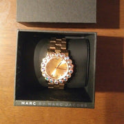  Shop Authentic Marc Jacobs Amy Rose Gold Dial Rose Gold Steel Strap Watch for Women - MBM3223 - Luxxuri
