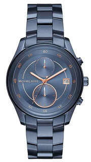  Shop Authentic Michael Kors Briar Blue Dial Blue Steel Strap Watch For Women - MK6468 - Luxxuri