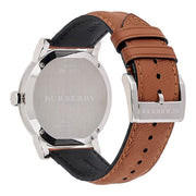  Shop Authentic Burberry The City Black Dial Brown Leather Strap Watch for Men - BU9905 - Luxxuri