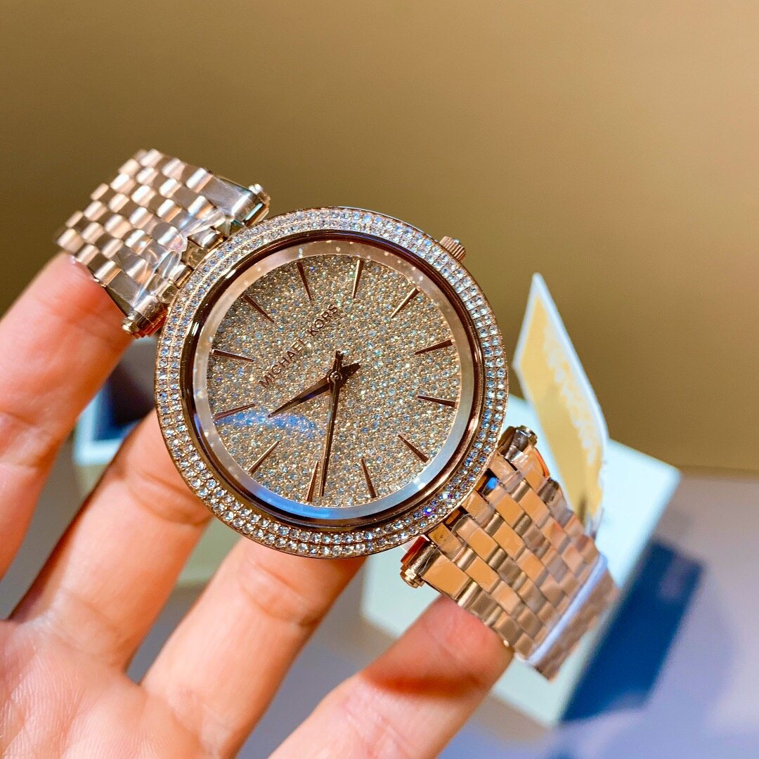  Shop Authentic Michael Kors Darci Rose Gold Dial Rose Gold Steel Strap Watch for Women - MK3439 - Luxxuri