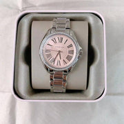  Shop Authentic Michael Kors Kacie Three Hand Pink Dial Silver Steel Strap Watch for Women - MK6929 - Luxxuri