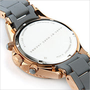  Shop Authentic Marc Jacobs Rock Chronograph Grey Dial Grey Silicone Strap Watch for Women - MBM2550 - Luxxuri