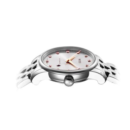 Shop Authentic Mido Baroncelli III Automatic Silver Dial Silver Steel Strap Watch For Women - M7600.4.21.1 - Luxxuri