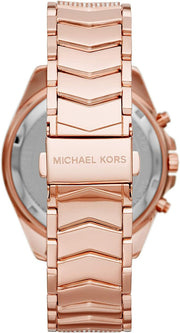  Shop Authentic Michael Kors Whitney Chronograph Rose Gold Dial Rose Gold Steel Strap Watch For Women - MK6730 - Luxxuri
