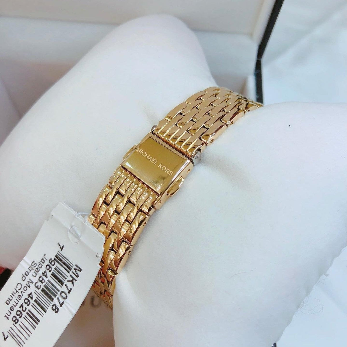  Shop Authentic Michael Kors Mindy Three Hand White Dial Rose Gold Steel Strap Watch for Women - MK7078 - Luxxuri