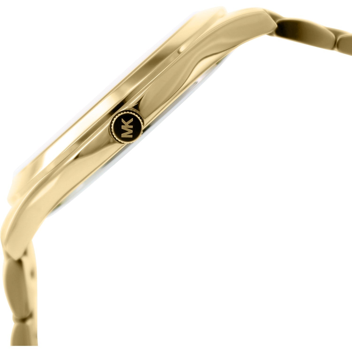  Shop Authentic Michael Kors Slim Runway Gold Dial Gold Stainless Steel Strap Watch for Women - MK3179 - Luxxuri