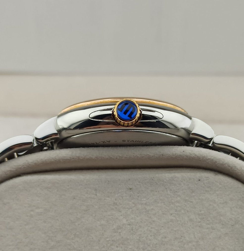  Shop Authentic Maurice Lacroix Fiaba Mother of Pearl Dial Two Tone Steel Strap Watch for Women - FA1007-PVP13-170-1 - Luxxuri