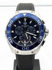  Shop Authentic Tag Heuer Aquaracer Blue Dial Watch for Men - CAY111B.FT6041 - Luxxuri