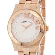  Shop Authentic Marc Jacobs Rivera White Dial Rose Gold Steel Strap Watch for Women - MBM3135 - Luxxuri