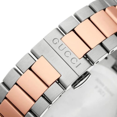  Shop Authentic Gucci G Timeless Grey Dial Two Tone Steel Strap Watch For Men - YA126446 - Luxxuri
