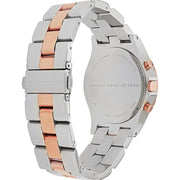  Shop Authentic Marc Jacobs Henry Chronograph Silver Dial Two Tone Steel Strap Watch for Women - MBM3106 - Luxxuri
