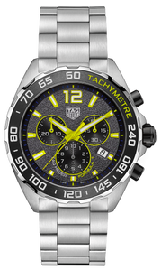  Shop Authentic Tag Heuer Formula 1 Chronograph Grey Dial Silver Steel Strap Watch for Men - CAZ101AG.BA0842 - Luxxuri