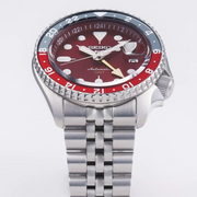  Shop Authentic Seiko 5 Sports Thong Sia Limited Edition Red Dial Silver Steel Strap Watch For Men - SSK031K1 - Luxxuri