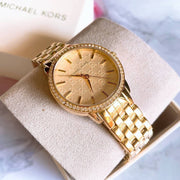  Shop Authentic Michael Kors Argyle Glitz Rose Gold Dial Rose Gold Steel Strap Watch For Women - MK3120 - Luxxuri