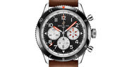 Shop Authentic Breitling Super Avi B04 Chronograph GMT 46 Mosquito Black Dial Brown Leather Strap Watch for Men - YB04451A1B1X1 - Luxxuri