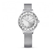  Shop Authentic Swarovski Octea Nova Silver Dial Silver Mesh Strap Watch for Women - 5650039 - Luxxuri