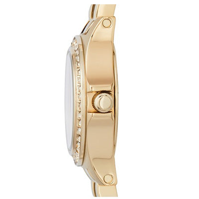  Shop Authentic Marc Jacobs Henry Gold Dial Gold Steel Strap Watch for Women - MBM3277 - Luxxuri