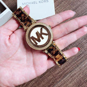  Shop Authentic Michael Kors Parker Chronograph Gold Dial Two Tone Steel Strap Watch for Women - MK6109 - Luxxuri