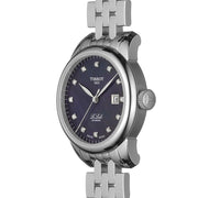  Shop Authentic Tissot Le Locle Automatic Diamonds Mother of Pearl Black Dial Silver Steel Strap Watch For Women - T006.207.11.126.00 - Luxxuri