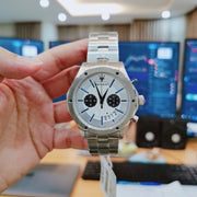  Shop Authentic Maserati Circuito Chronograph Silver Dial Silver Steel Strap Watch For Men - R8873627005 - Luxxuri